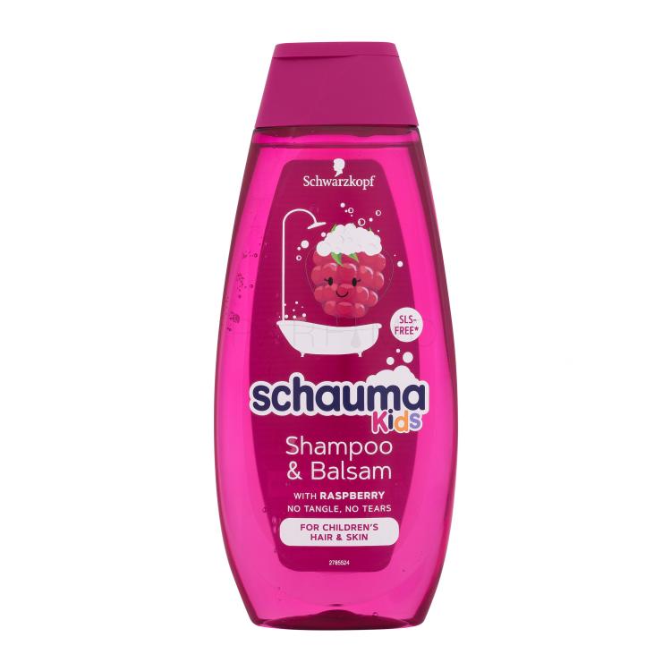 Schwarzkopf Schauma Kids Raspberry Shampoo &amp; Balsam Shampoo für Kinder 400 ml