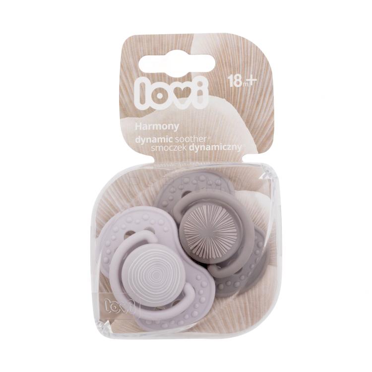 LOVI Harmony Dynamic Soother Boy 18m+ Schnuller für Kinder 2 St.