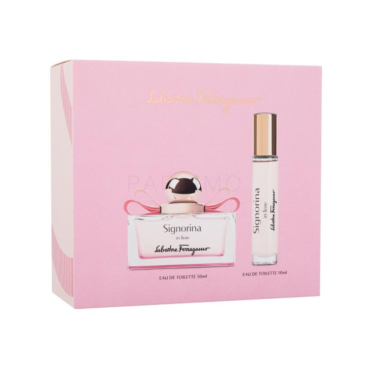 Ferragamo Signorina In Fiore Geschenkset Eau de Toilette 50 ml + Eau de Toilette 10 ml