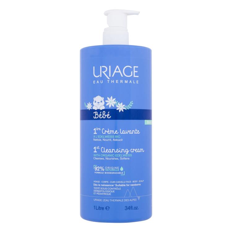 Uriage Bébé 1st Cleansing Cream Duschcreme für Kinder 1000 ml