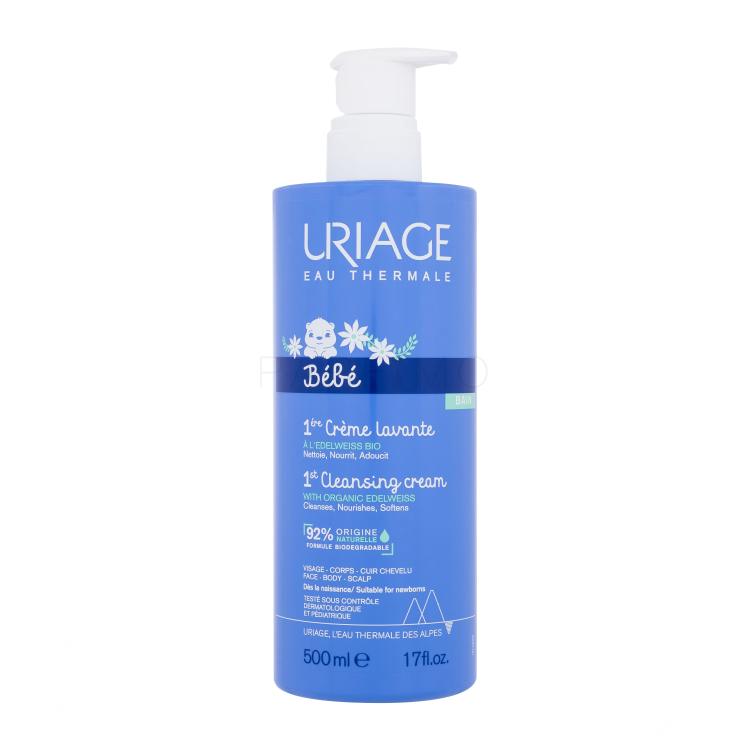 Uriage Bébé 1st Cleansing Cream Duschcreme für Kinder 500 ml