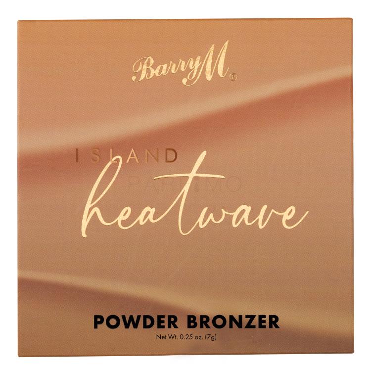 Barry M Heatwave Powder Bronzer Bronzer für Frauen 7 g Farbton  Island