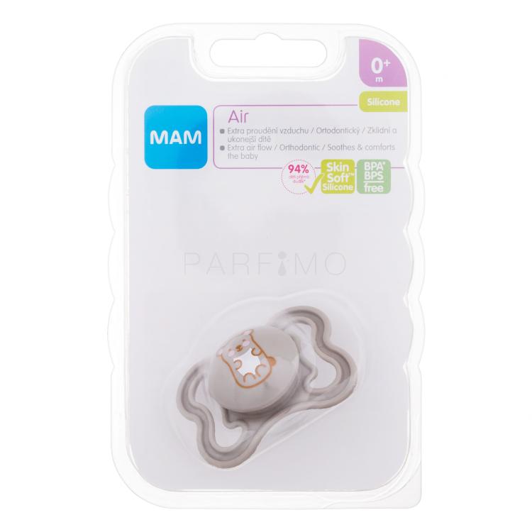 MAM Air Silicone Pacifier 0m+ Hamster Schnuller für Kinder 1 St.