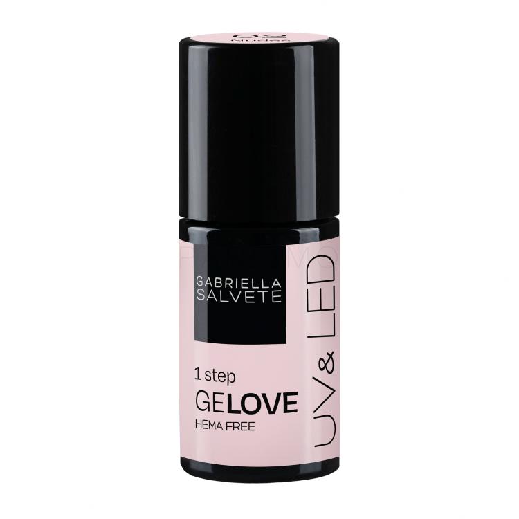 Gabriella Salvete GeLove UV &amp; LED Nagellack für Frauen 8 ml Farbton  02 Nudes