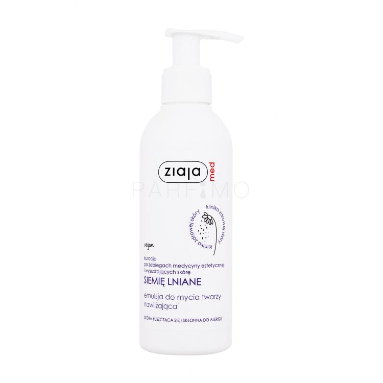 Ziaja Med Linseed Face Wash Emulsion Reinigungsemulsion für Frauen 190 ml