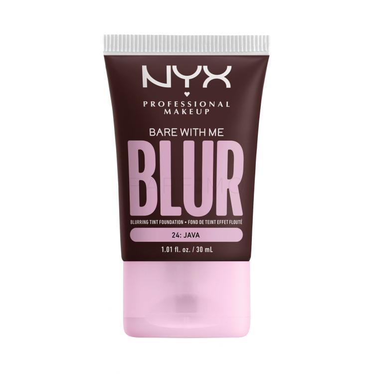 NYX Professional Makeup Bare With Me Blur Tint Foundation Foundation für Frauen 30 ml Farbton  24 Java