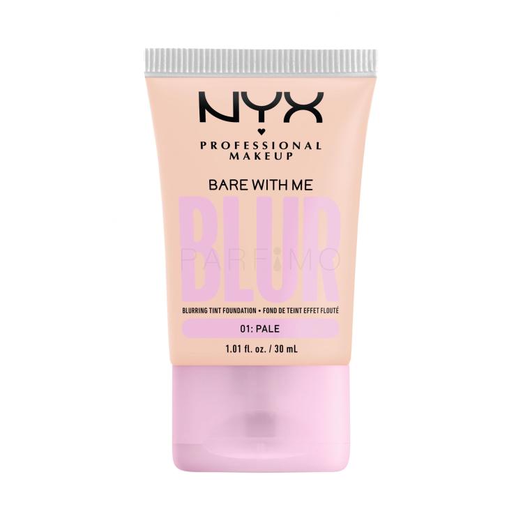 NYX Professional Makeup Bare With Me Blur Tint Foundation Foundation für Frauen 30 ml Farbton  01 Pale