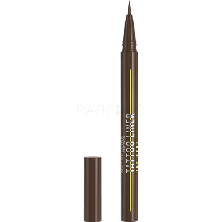 Maybelline Tattoo Liner Ink Pen Eyeliner für Frauen 1 ml Farbton  Brown