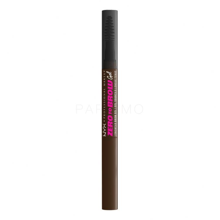 NYX Professional Makeup Zero To Brow Augenbrauengel und -pomade für Frauen 2 ml Farbton  07 Espresso