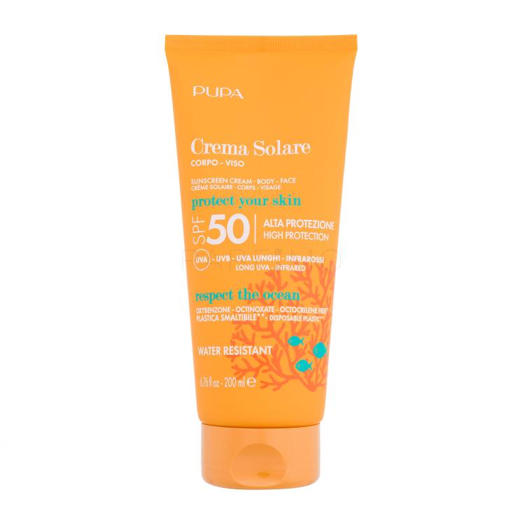 Pupa Sunscreen Cream SPF50 Sonnenschutz 200 ml