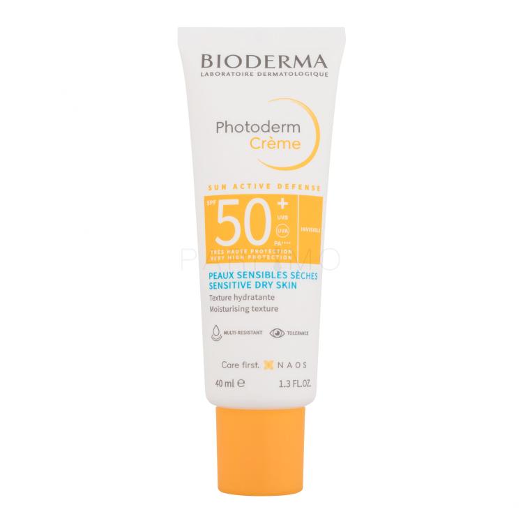 BIODERMA Photoderm Cream SPF50+ Sonnenschutz fürs Gesicht 40 ml Farbton  Invisible