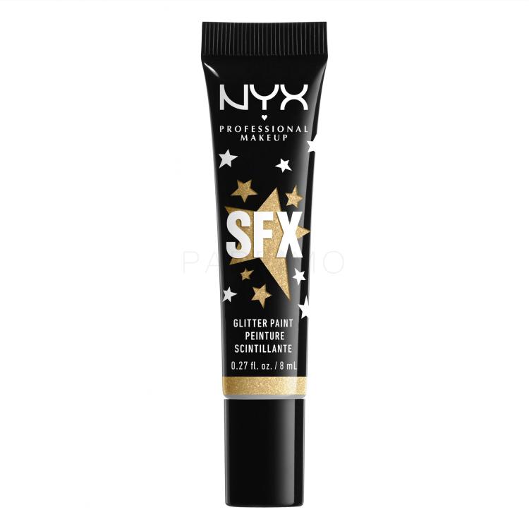 NYX Professional Makeup SFX Glitter Paint Foundation für Frauen 8 ml Farbton  01 Graveyard Glam