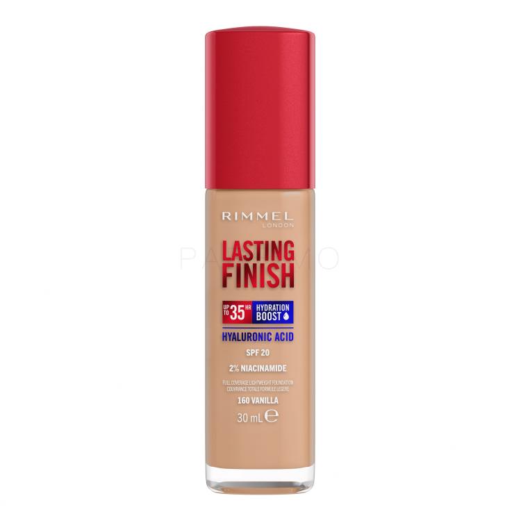 Rimmel London Lasting Finish 35H SPF20 Foundation für Frauen 30 ml Farbton  160 Vanilla