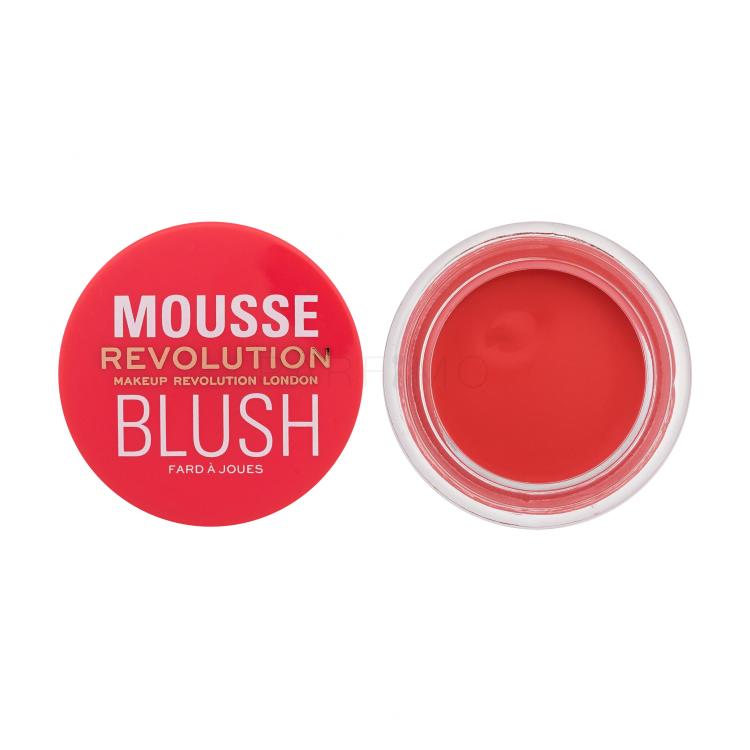 Makeup Revolution London Mousse Blush Rouge für Frauen 6 g Farbton  Grapefruit Coral