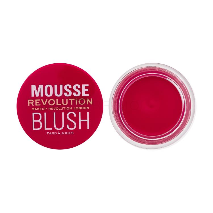 Makeup Revolution London Mousse Blush Rouge für Frauen 6 g Farbton  Juicy Fuchsia Pink