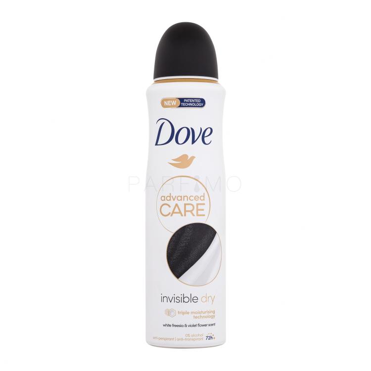 Dove Advanced Care Invisible Dry 72h Antiperspirant für Frauen 150 ml