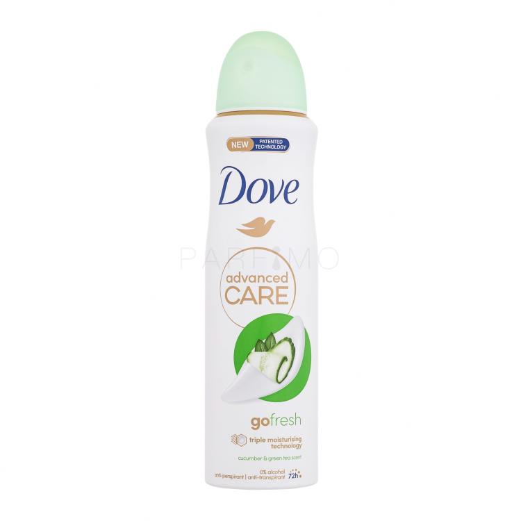 Dove Advanced Care Go Fresh Cucumber &amp; Green Tea 72h Antiperspirant für Frauen 150 ml