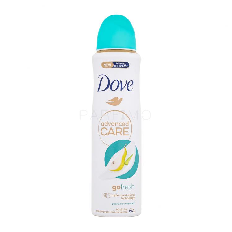 Dove Advanced Care Go Fresh Pear &amp; Aloe Vera Antiperspirant für Frauen 150 ml