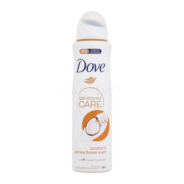 Dove Advanced Care Coconut &amp; Jasmine Antiperspirant für Frauen 150 ml