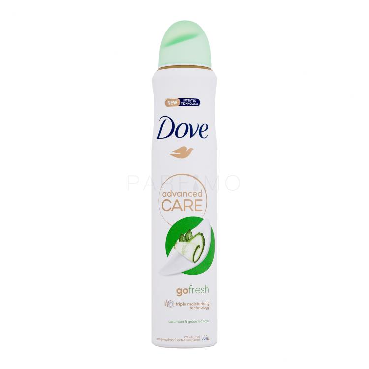 Dove Advanced Care Go Fresh Cucumber &amp; Green Tea 72h Antiperspirant für Frauen 200 ml