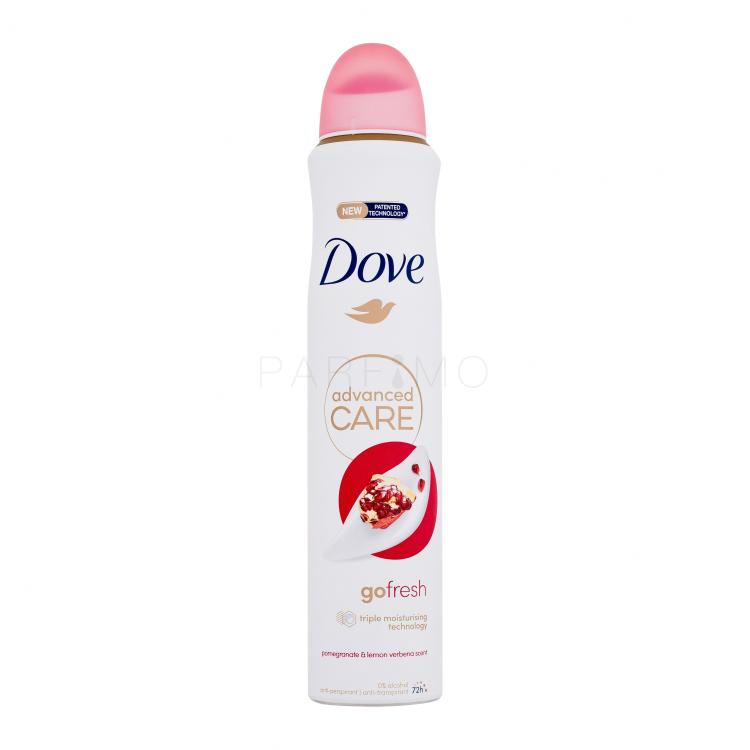 Dove Advanced Care Go Fresh Pomegranate &amp; Lemon Verbena 72h Antiperspirant für Frauen 200 ml