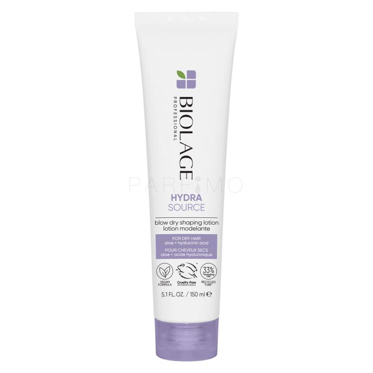 Biolage Hydra Source Blow Dry Shaping Lotion Für Haardefinition für Frauen 150 ml