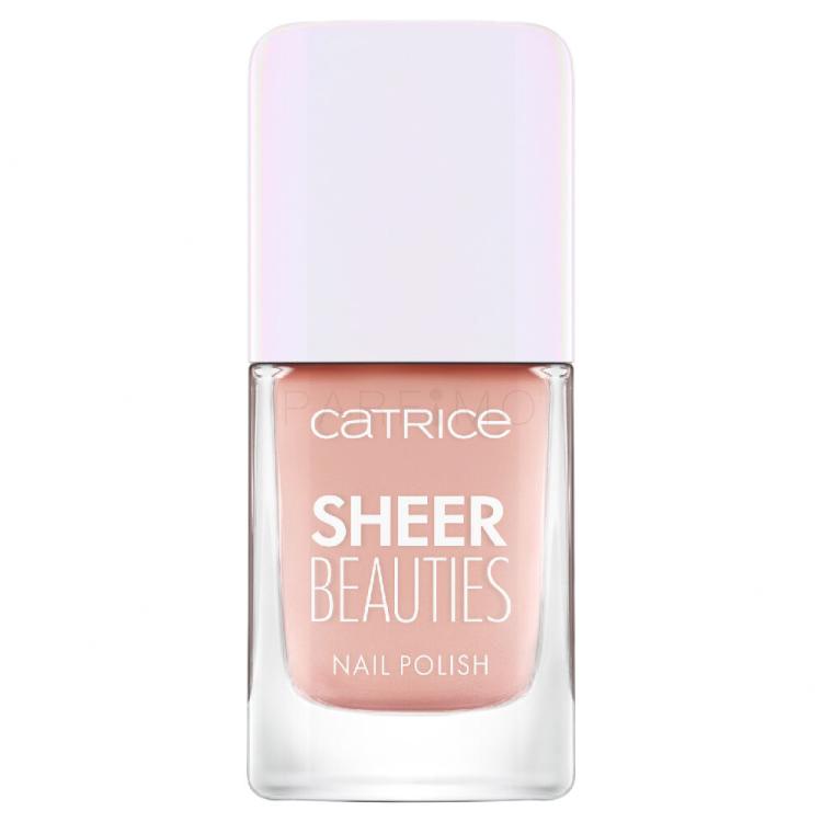 Catrice Sheer Beauties Nail Polish Nagellack für Frauen 10,5 ml Farbton  070 Nudie Beautie