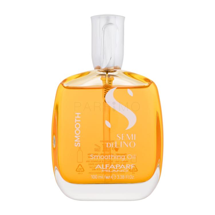 ALFAPARF MILANO Semi Di Lino Smooth Smoothing Oil Haaröl für Frauen 100 ml