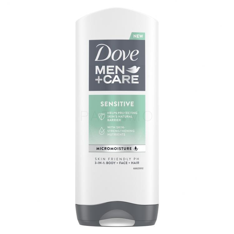 Dove Men + Care Sensitive Duschgel für Herren 400 ml