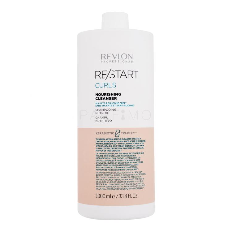 Revlon Professional Re/Start Curls Nourishing Cleanser Shampoo für Frauen 1000 ml