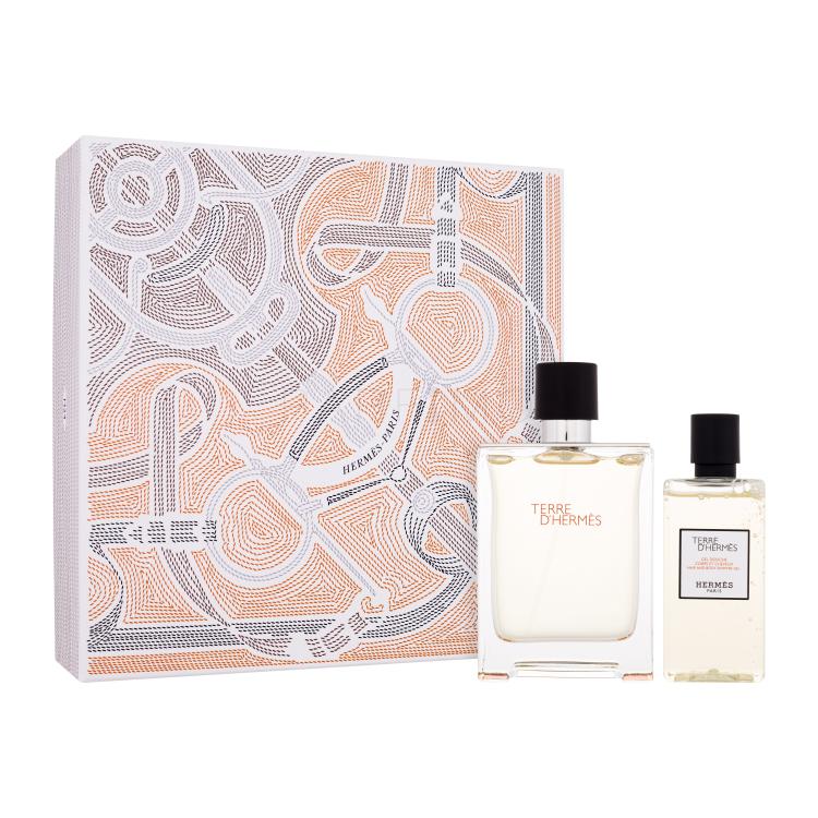 Hermes Terre d´Hermès SET3 Geschenkset Eau de Toilette 100 ml + Duschgel 80 ml