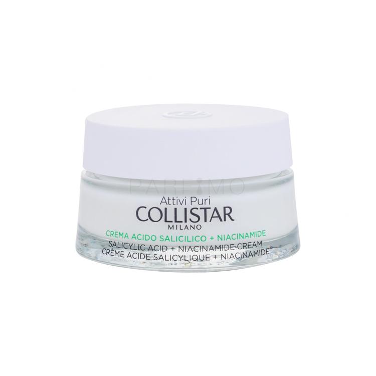 Collistar Pure Actives (Attivi Puri) Salicylic Acid + Niacinamide Cream Tagescreme für Frauen 50 ml