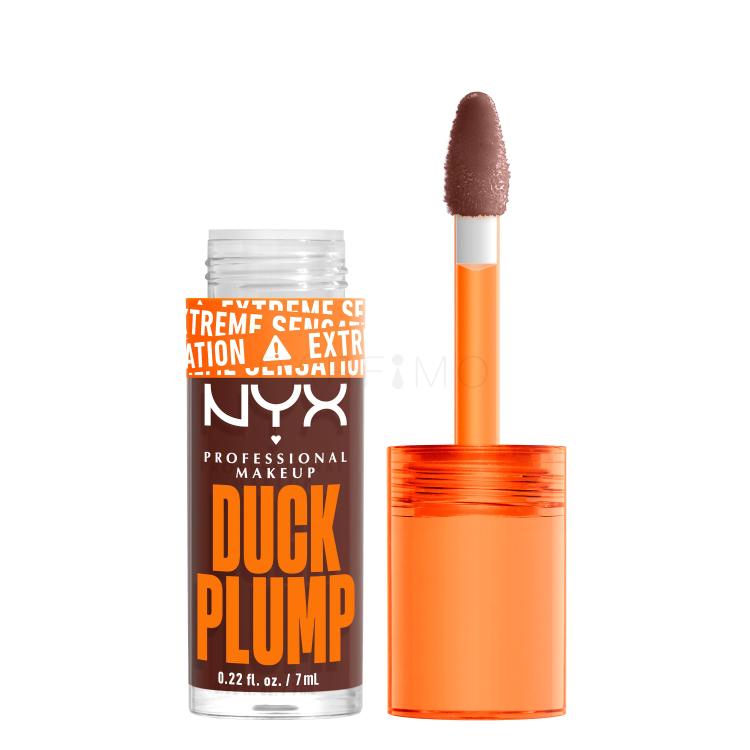 NYX Professional Makeup Duck Plump Lipgloss für Frauen 6,8 ml Farbton  15 Twice The Spice