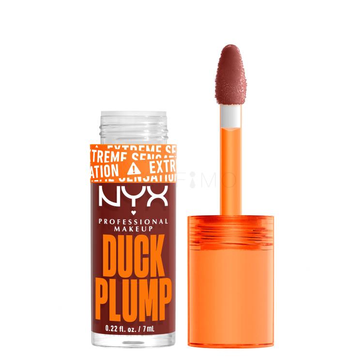 NYX Professional Makeup Duck Plump Lipgloss für Frauen 6,8 ml Farbton  16 Wine Not