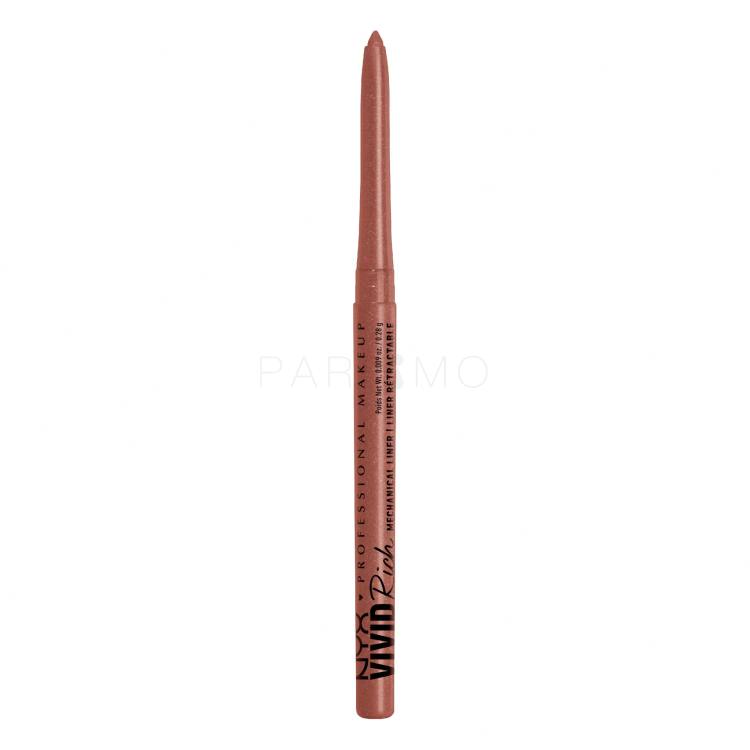 NYX Professional Makeup Vivid Rich Mechanical Liner Kajalstift für Frauen 0,28 g Farbton  10 Spicy Pearl