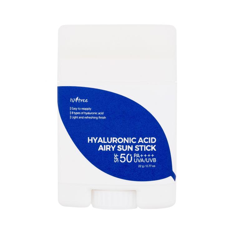 Isntree Hyaluronic Acid Air Sun Stick SPF50+ Sonnenschutz fürs Gesicht für Frauen 22 g