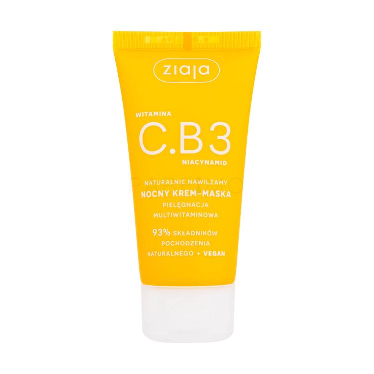 Ziaja Vitamin C.B3 Niacinamide Night Cream-Mask Nachtcreme für Frauen 50 ml