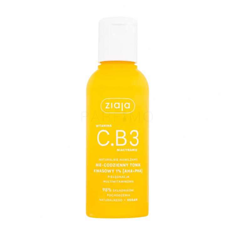 Ziaja Vitamin C.B3 Niacinamide Tonic 1% [AHA+PHA] Gesichtswasser und Spray für Frauen 120 ml