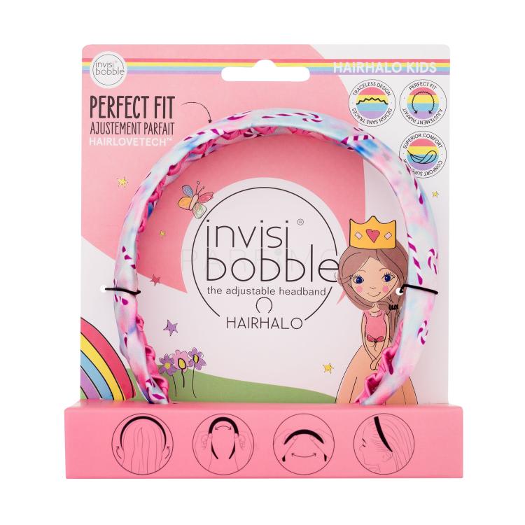 Invisibobble Hairhalo Kids Haargummi für Kinder 1 St. Farbton  Coton Candy Dreams