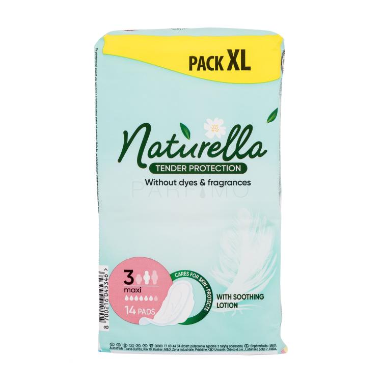 Naturella Tender Protection Maxi Damenbinde für Frauen Set
