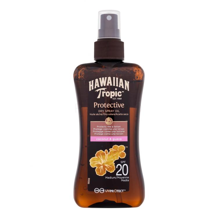 Hawaiian Tropic Protective Dry Spray Oil SPF20 Sonnenschutz 200 ml