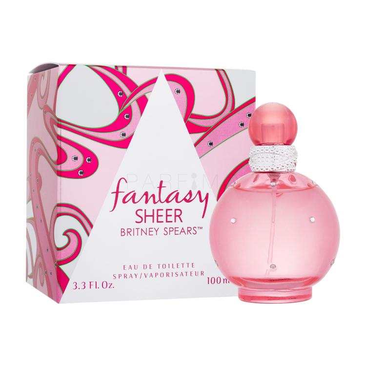 Britney Spears Fantasy Sheer Eau de Toilette für Frauen 100 ml