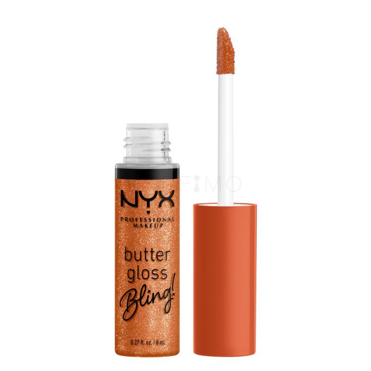 NYX Professional Makeup Butter Gloss Bling Lipgloss für Frauen 8 ml Farbton  03 Pricey