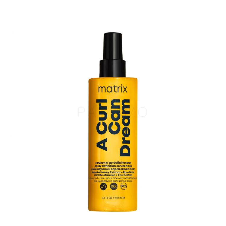 Matrix A Curl Can Dream Scrunch N&#039; Go Defining Spray Pflege ohne Ausspülen für Frauen 250 ml