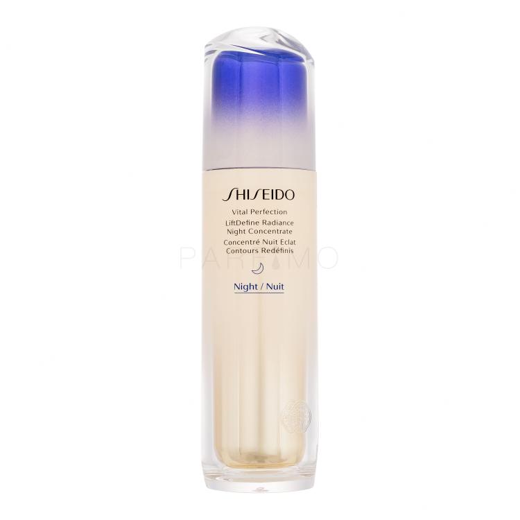 Shiseido Vital Perfection LiftDefine Radiance Night Concentrate Gesichtsserum für Frauen 80 ml