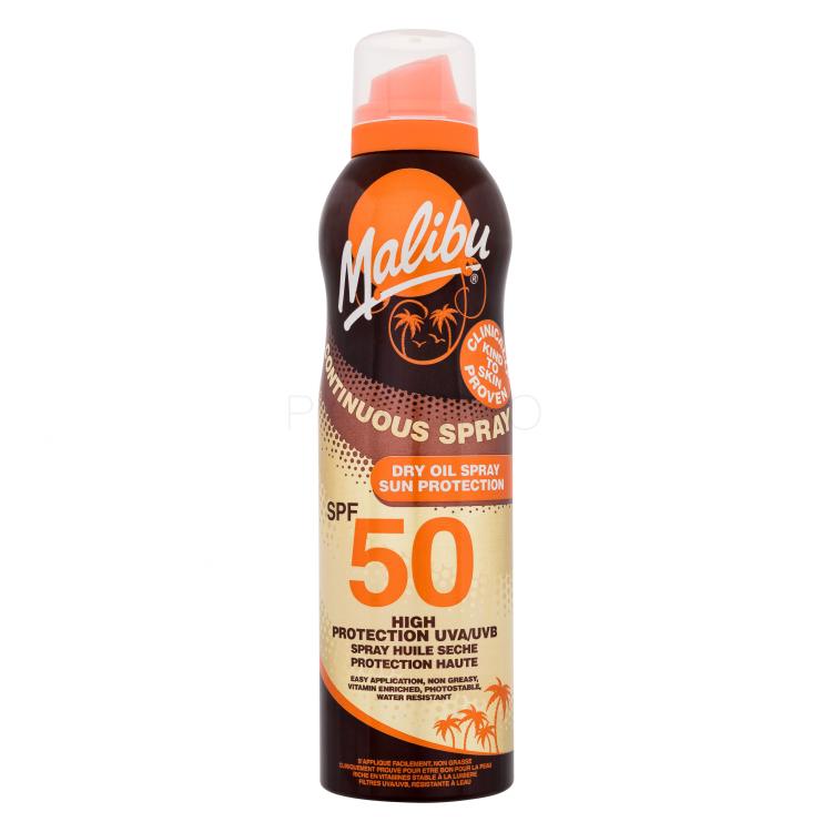 Malibu Continuous Spray Dry Oil SPF50 Sonnenschutz 175 ml