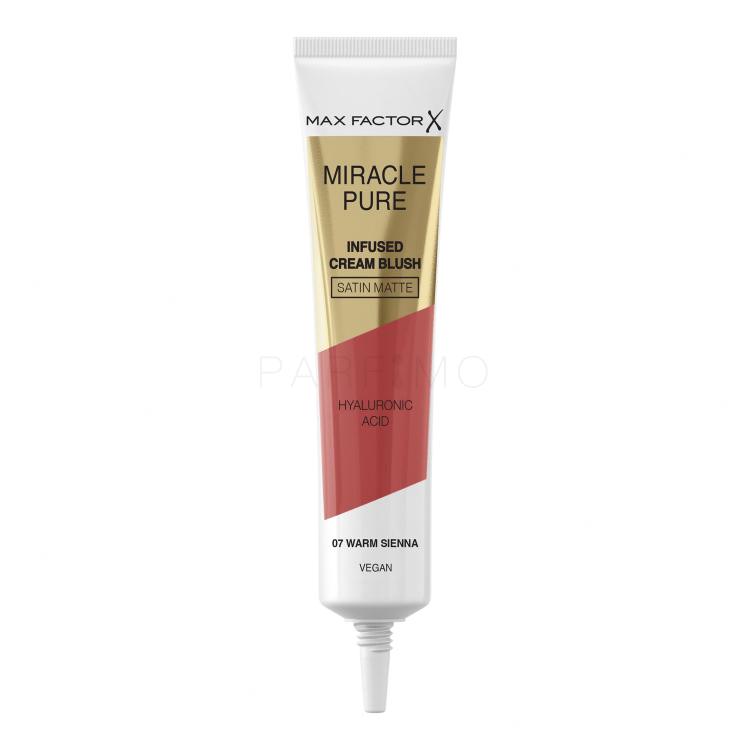 Max Factor Miracle Pure Infused Cream Blush Rouge für Frauen 15 ml Farbton  07 Warm Sienna