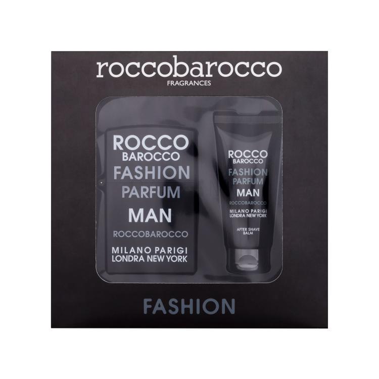 Roccobarocco Fashion Man Geschenkset Eau de Toilette 75 ml + After Shave Balsam 100 ml