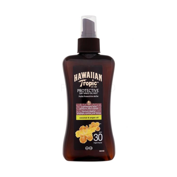 Hawaiian Tropic Protective Dry Spray Oil SPF30 Sonnenschutz 200 ml