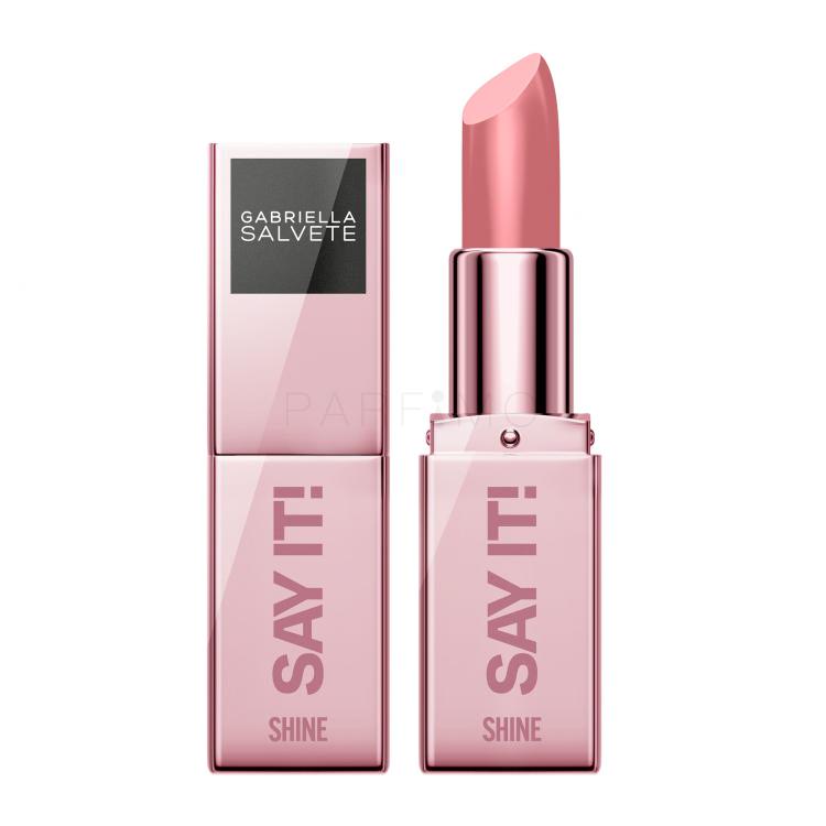 Gabriella Salvete Say It! Shine Lippenstift für Frauen 3,8 g Farbton  01